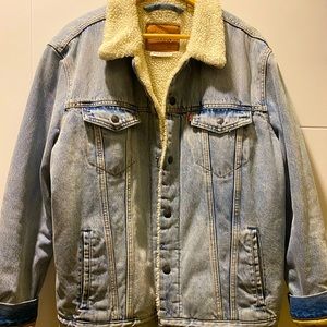 Levi’s Sherpa Lined Denim Jacket